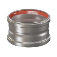 Дымоход адаптер соединительный D60 вн/вн, Моё Тепло, Россия (adsoed60)