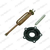 ТЭН 1,5 кВт для Термекс ER V (медь, комплект с прокладкой и анодом) Моё Тепло, Россия (TENPA15ERVmed