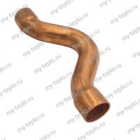 Обводное колено медное двухраструбное 22 мм пайка (kolenmedrast22pay)