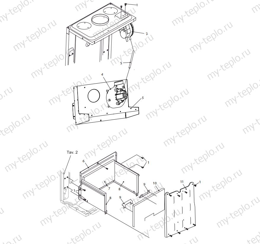 Запчасти для котла Electrolux Basic X 18 Fi купить в Магнитогорске