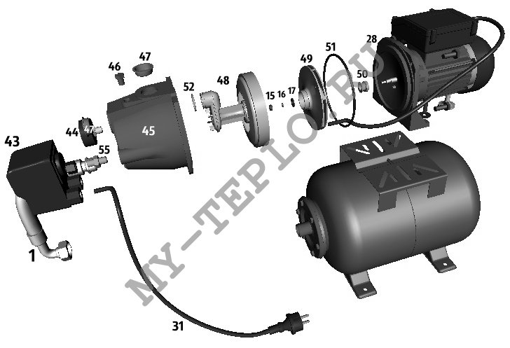 запчасти Джамбо 50/28 Ч-24