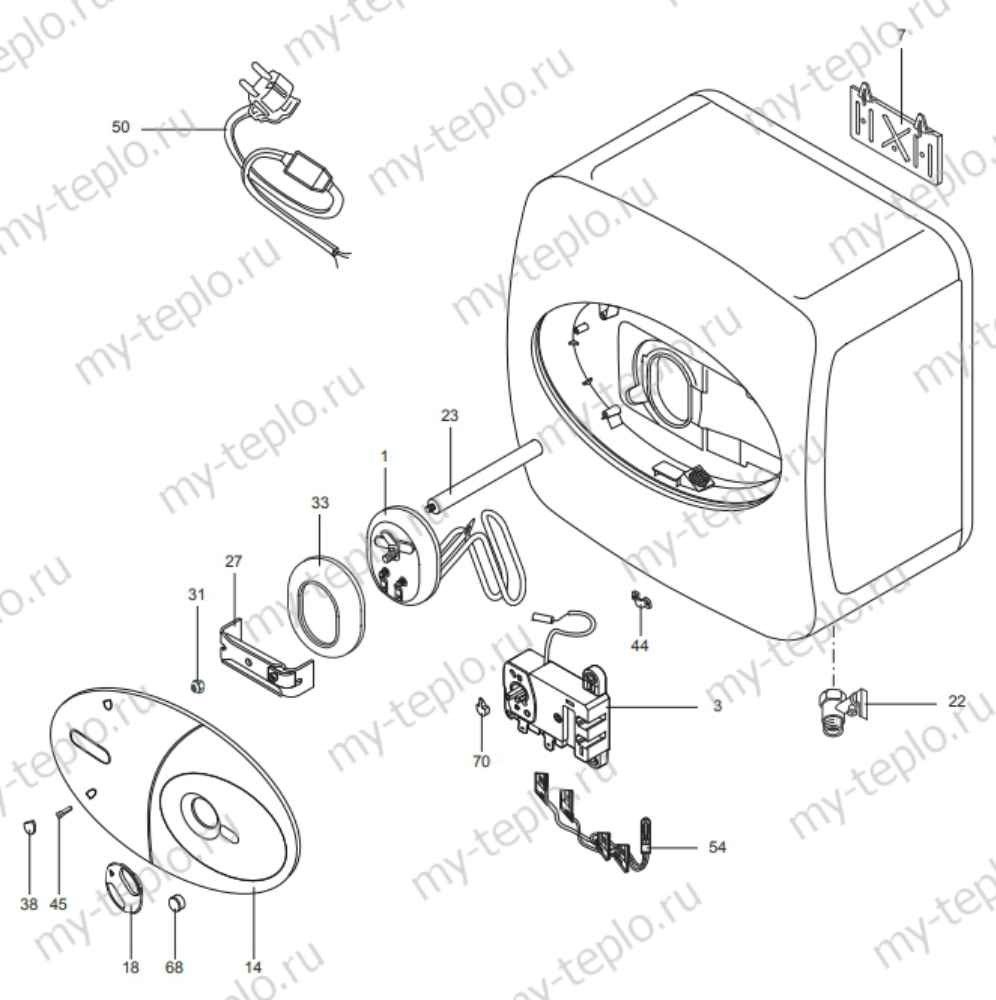 Запчасти Ariston ABS SHAPE 30 OR купить в Магнитогорске