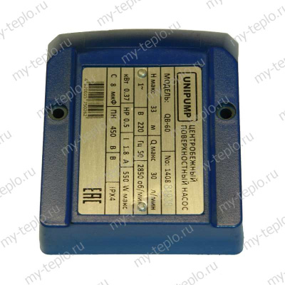 Unipump клеммная коробка QB60, СРМ 130 (76427)