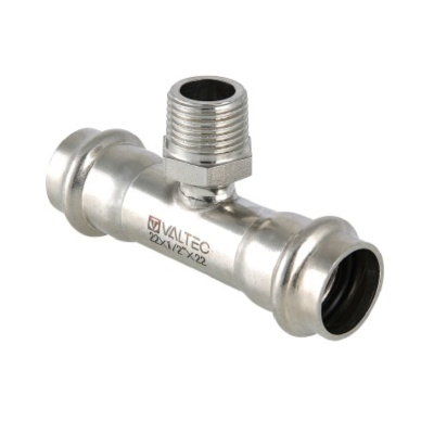 Тройник с нар.р. нерж. сталь 18х1/2 Тройник с нар.р. нерж. сталь 18х1/2