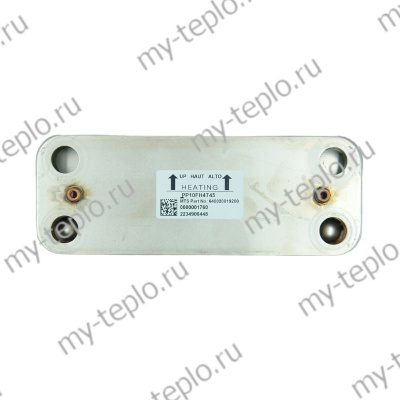 Теплообменник ГВС для котла Ariston CARES XC (tepl2CARESXC)